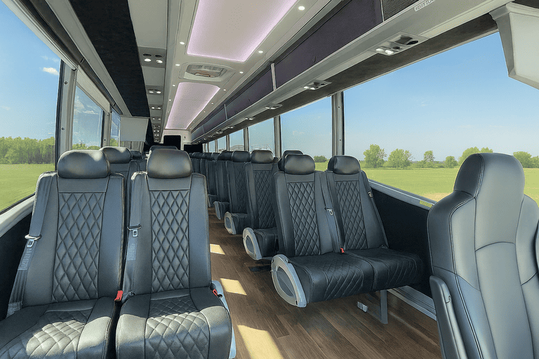 coach bus in Macon