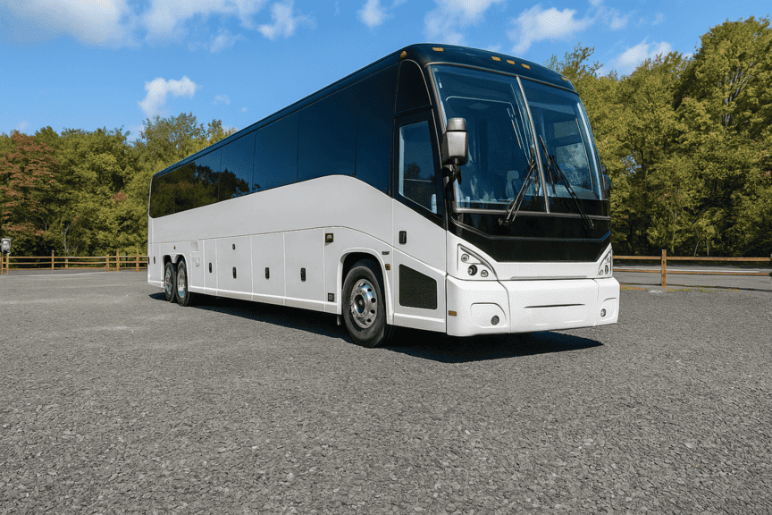picture of Charter Bus Rental Macon coach bus